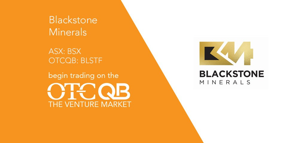 Blackstone Commences Trading  on US-Based OTCQB Market